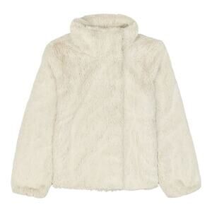 Patagonia Furry Pelage Sherpa Teddy Bear Raw Linen Color Jacket Size L
